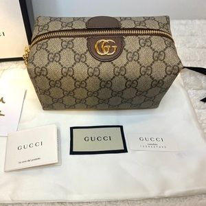 ❌SOLD Ophidia Small GG Supreme Cosmetics Clutch